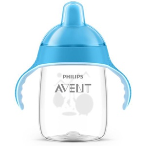 AVENT-Sip-No-Drip-Becher-340-ml-blau Produktbild
