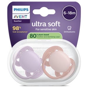 Philips Avent Ultra Soft 6-18 mnd Blå og Grønn 2 stk produktbilde