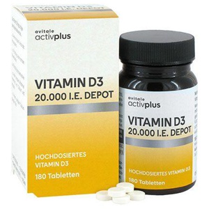 Activplus Vitamin D3 20.000 I.E. Depot Tabletten Produktbild