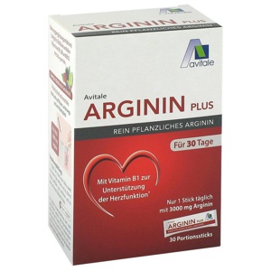ARGININ PLUS Vitamin B1+B6+B12+Folsäure Sticks Produktbild