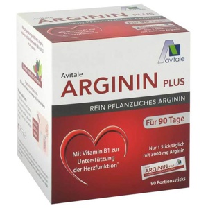 ARGININ PLUS Vitamin B1+B6+B12+Folsäure Sticks Produktbild