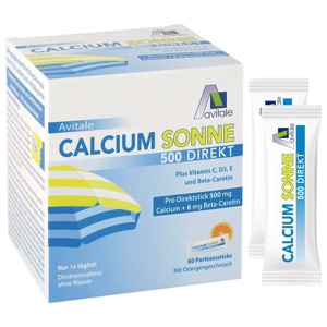 CALCIUM SONNE 500 Direkt Portionssticks Produktbild