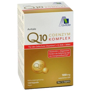 COENZYM Q10 100 mg Kapseln+Vitamine+Mineralstoffe Produktbild