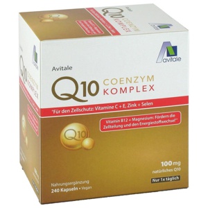 COENZYM Q10 100 mg Kapseln+Vitamine+Mineralstoffe Produktbild
