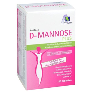 D-MANNOSE PLUS 2000 mg Tabl.m.Vit.u.Mineralstof. Produktbild