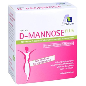 D-MANNOSE PLUS 2000 mg Sticks m.Vit.u.Mineralstof. Produktbild