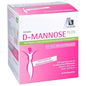 D-MANNOSE PLUS 2000 mg Sticks m.Vit.u.Mineralstof. Produktbild