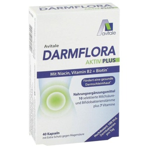 DARMFLORA Aktiv Plus 100 Mrd.Bakterien+7 Vitamine Produktbild