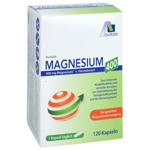 MAGNESIUM 400 mg Kapseln Produktbild