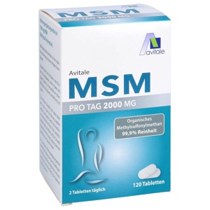 MSM 2000 mg Tabletten Produktbild