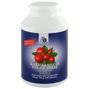 PREISELBEERE amerikanisch 400 mg Kapseln Produktbild