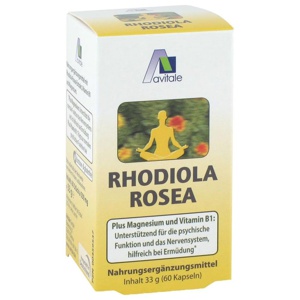 RHODIOLA ROSEA 200 mg Kapseln Produktbild
