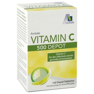 VITAMIN C 500 mg Depot Tabletten Produktbild