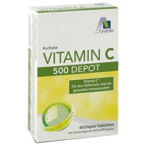 VITAMIN C 500 mg Depot Tabletten Produktbild