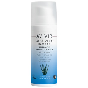 Avivir Aloe Vera Baobab Anti Age After Sun Face 50 ml produktbillede