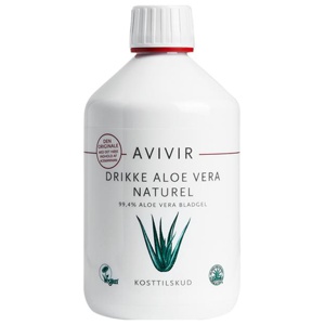 Avivir Aloe Vera Juice Naturell 300 ml produkt bild