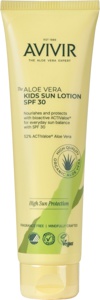 AVIVIR Aloe Vera Kids Sun Lotion SPF 30 produktbillede