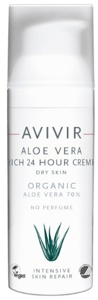 AVIVIR Aloe Vere Rich 24 Hour Creme 50 ml produktbilde