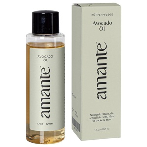 Avocado Öl 100% rein Hautpflegeöl Amante, 100 ml Öl Produktbild