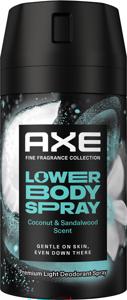 AXE Coconut & Sandalwood Lower Body Deo Spray 100ml produkt bild