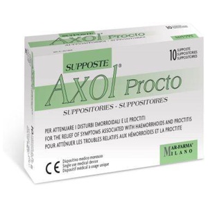 Axol Procto rektaalsuposiidid N10 toote pilt