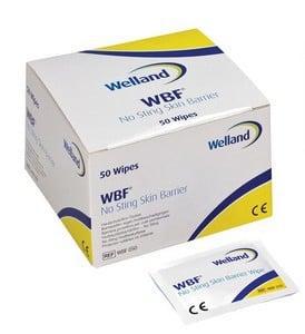 Axotan Welland WBF, hudskyddsbarriärfilm No Sting våtservett 50 st produkt bild