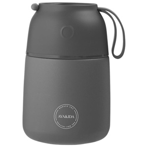 Food´ie 500ml Dark Grey - 1 stk produktbillede