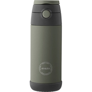 AYA&IDA Kids Straw Bottle   Tropical Green produktbillede