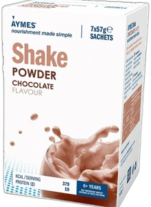 Aymes Nutritional Milkshake Chocolate Flavour Sachet 57g Pack of 7 product image