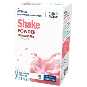 Aymes Nutritional Milkshake Strawberry Flavour Sachet 57g Pack of 7 product image