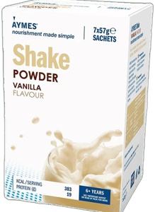 Aymes Nutritional Milkshake Vanilla Flavour Sachet 57g Pack of 7 product image