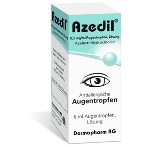 AZEDIL 0,5 mg/ml Augentropfen Lösung Produktbild
