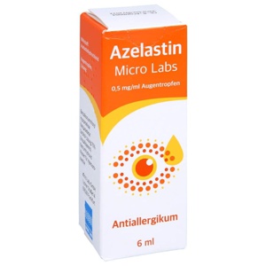 AZELASTIN Micro Labs 0,5 mg/ml Augentropfen Produktbild