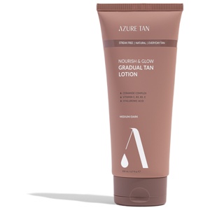 Azure Tan Nourish & Glow Gradual Tan Lotion Medium/ Dark produktbilde