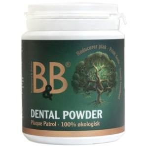 B&B Dental Powder Plaque Patrol - 100 g. produktbillede