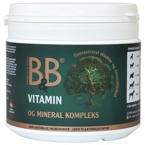 B&B Vitamin og Mineral Kompleks - 300 g. produktbillede