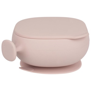 B.box Matskål Med Lock Silikon Rosa 240 ml produkt bild