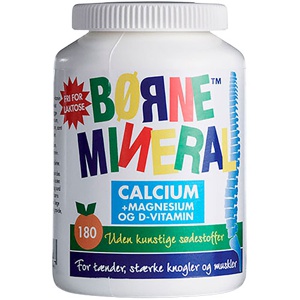 Børne Mineral m. appelsinsmag 180 stk. produktbillede