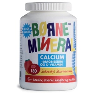 Børnemineral m. skovbærsmag 180 stk produktbillede