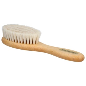 Bürste Baby Holz + Ziegenhaar, 1 St n.v. Produktbild