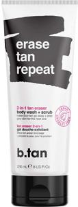 b.tan Erase Tan Repeat 2-in-1 Bodywash + Scrub 237 ml produkt bild