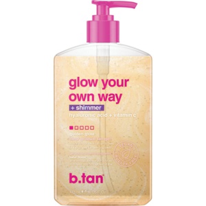 b.tan Glow Your Own Way Clear Self Tan Gel 473 ml produktbillede