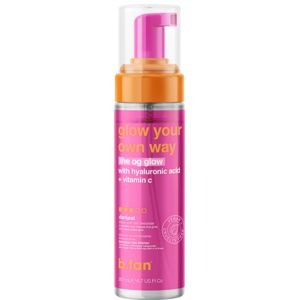 b.tan Glow Your Own Way Self Tan Mousse 200 ml produktbillede