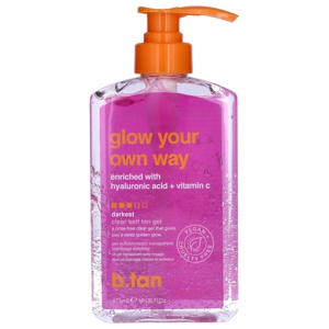 b.tan Glow Your Own Way Self Tan Gel 473 ml Produktbild
