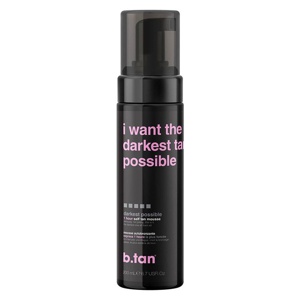 b.tan I Want The Darkest Tan Possible Self Tan Mousse 200 ml produktbilde
