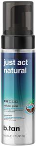 b.tan Just Act Natural Self Tan Mousse 200 ml produkt bild
