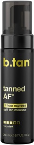 b.tan Tanned AF Self Tan Mousse 200 ml produktbilde