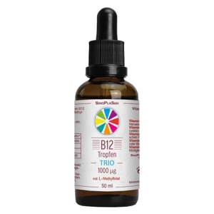 B12 TRIO 1000 μg+5-MTHF Tropfen Produktbild