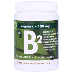 B2 100 mg Vegansk produktbillede
