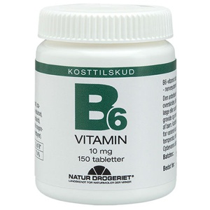 B6-vitamin 10 mg - 150 kapsler produktbillede